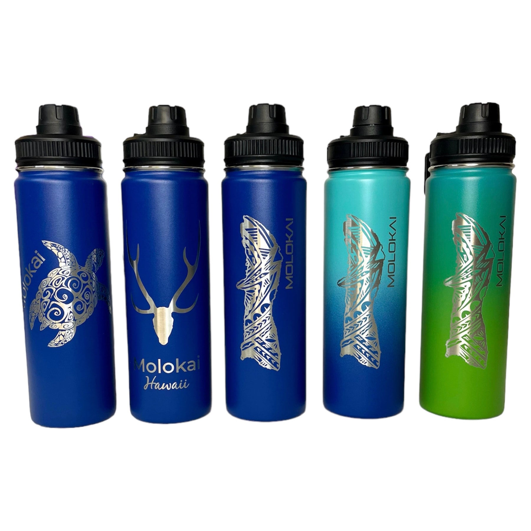 3377 22 OZ Water Bottle ALL THINGS MOLOKAI